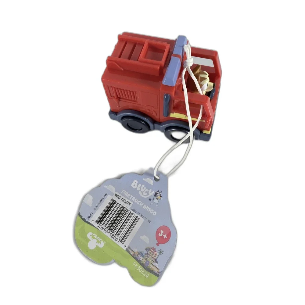 Bluey‎ Mini Vehicle Set Heeler 4WD Garbage Truck Fire Truck Chilli 3 Pack NWT